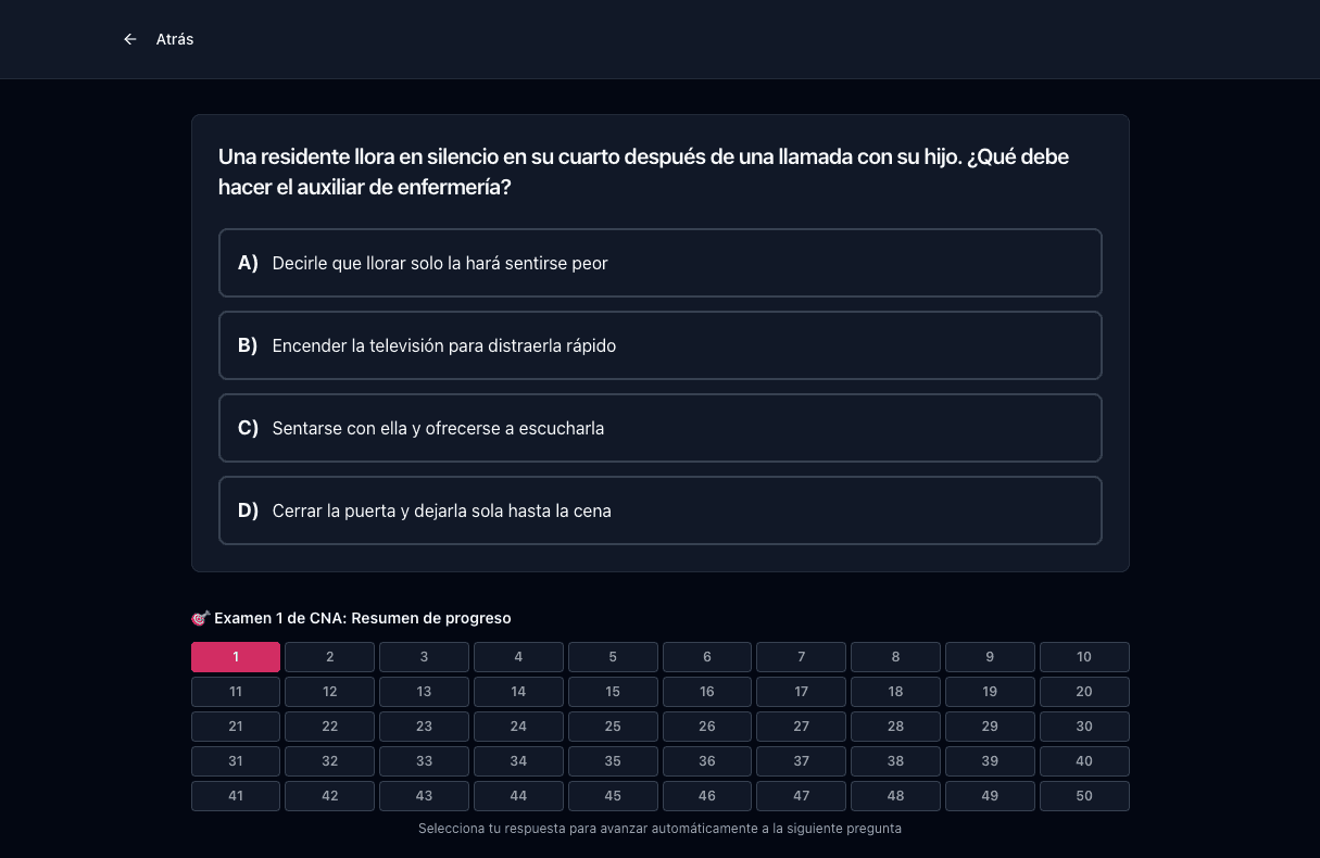 Examen de práctica CNA de Tigertest en la computadora