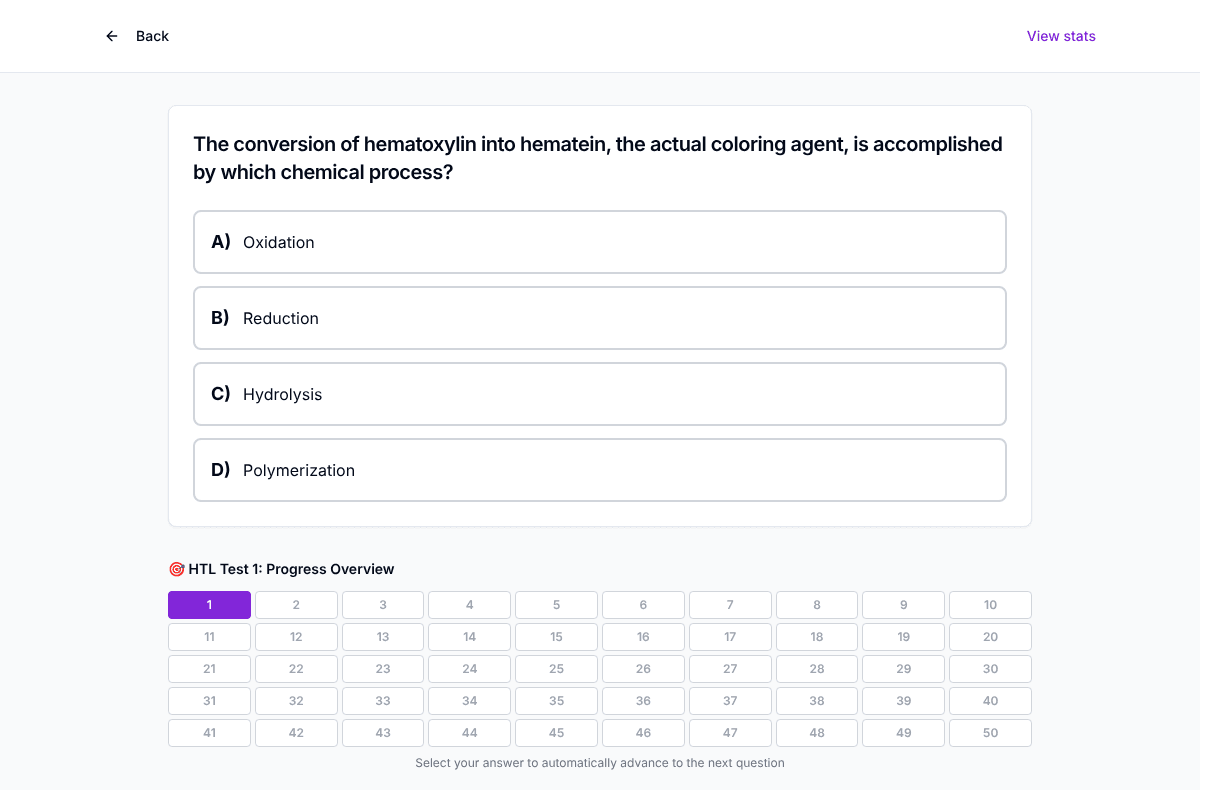 Tigertest HTL practice test on desktop
